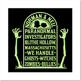 Paranormal Investigators Posters and Art